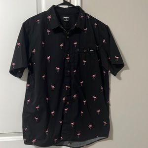 Hurley Mens short sleeve button up